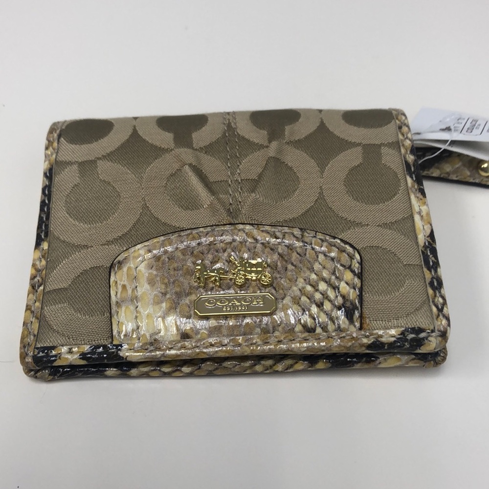 Small Coach Wallet